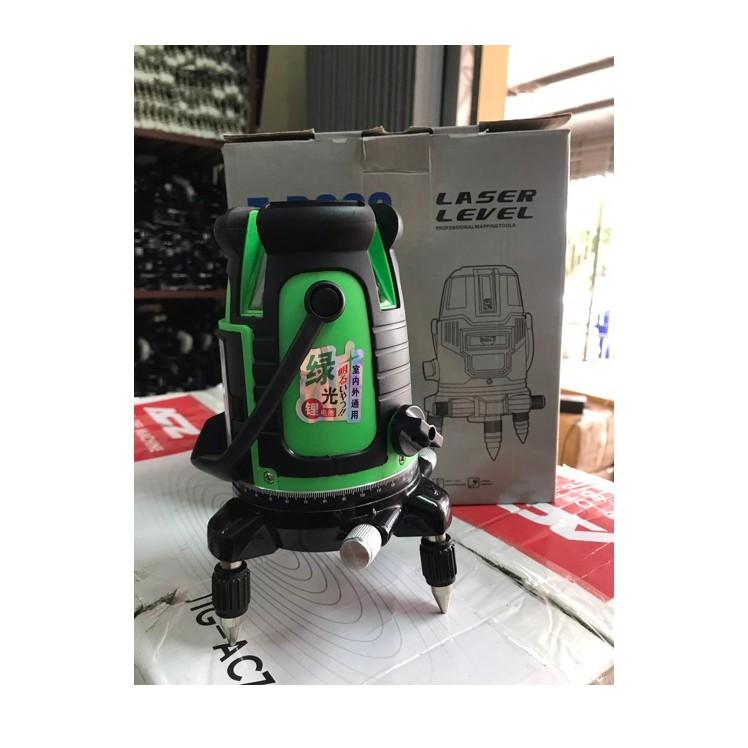 Máy laser t-boss kèm chân 5 tia xanh