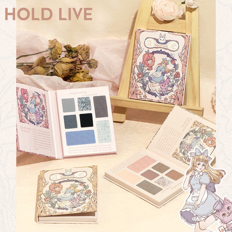 Bảng Phấn Mắt 7 Ô Màu HOLD LIVE Midsummer Garden HL574 - HOLDLIVE