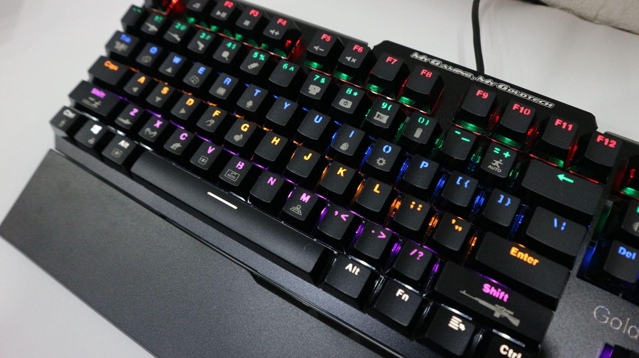Phím cơ quang học GoldTech LK 185