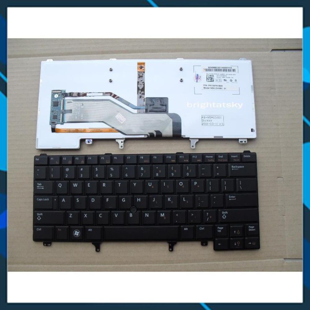 Bàn phím laptop Dell Latitude E5420 E5430 E6220 E6230 E6320 E6330 E6420 E6430 E6440 XT3 – E6420  - BH 6-12T