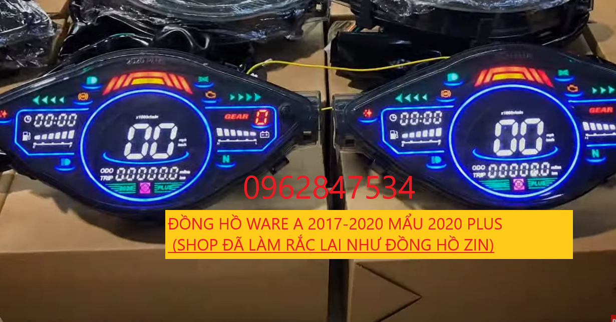 ĐỒNG HỒ WARE A 2017-2020 MẨU 2020 PLUS (SHOP ĐÃ LÀM RẮC LẠI NHƯ ĐỒNG HỒ ZIN)