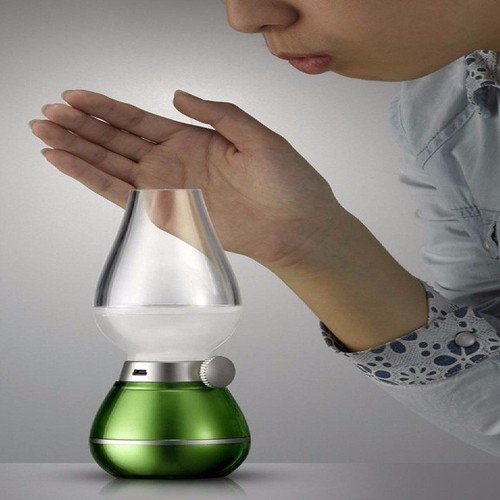 Đèn dầu thông minh - Thổi là tắt/bật (phù hợp thắp trên ban thờ, cúng ngoài trời không sợ gió…)
