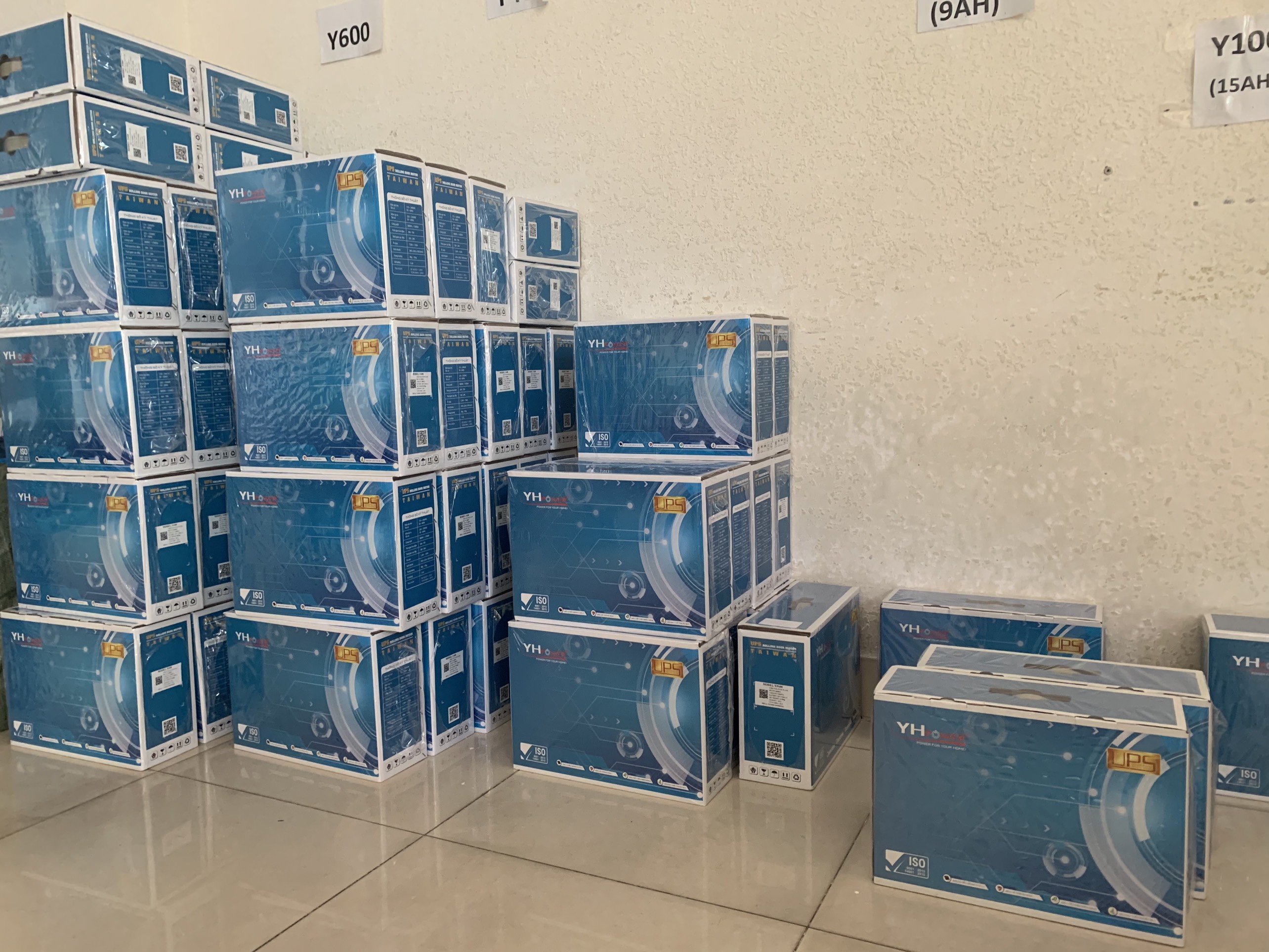 Bình Lưu Điện cửa Cuốn YH POWER -600kg