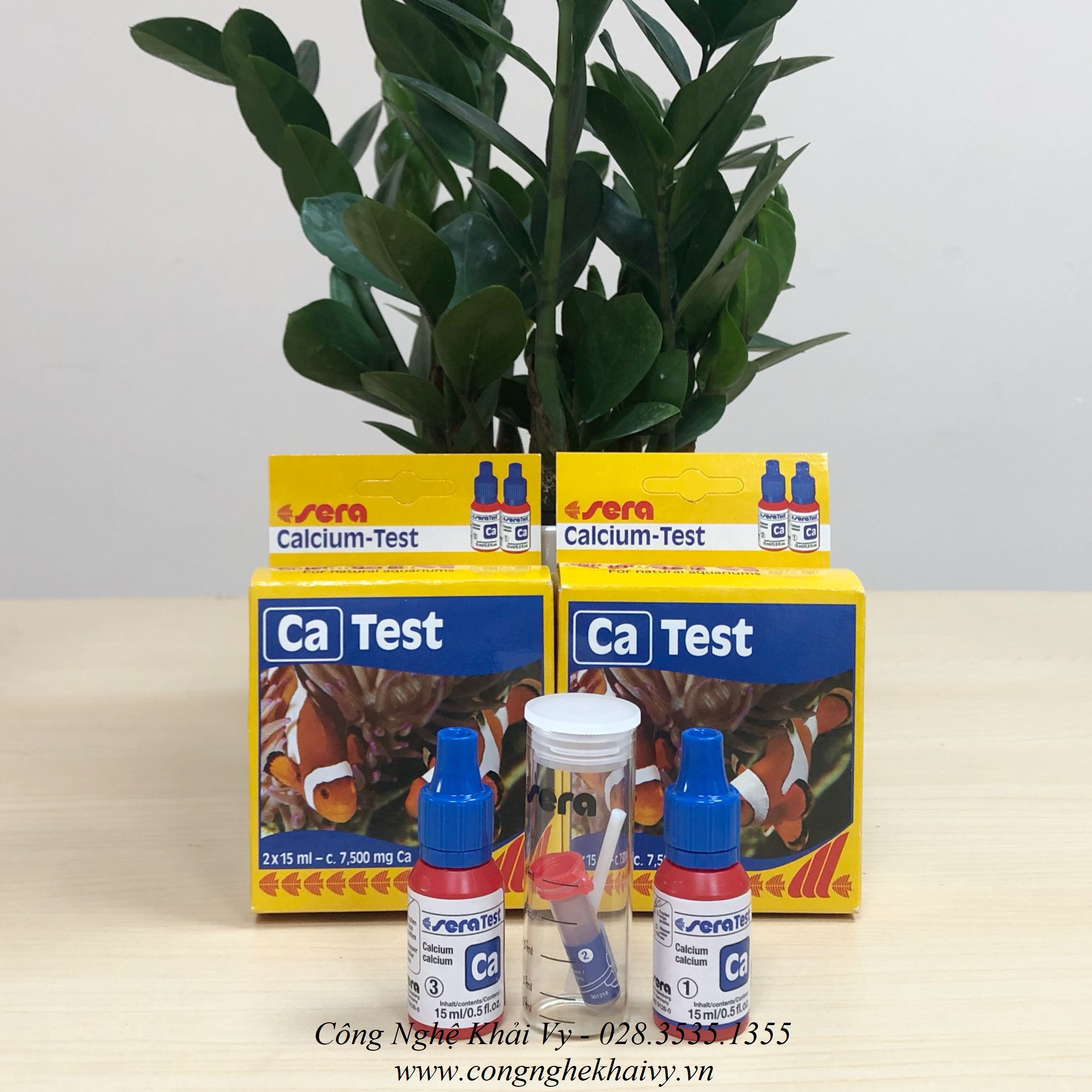 [HCM]Test Ca SERA - Kiểm tra Canxi trong môi trường nước (DATE T04/2023)
