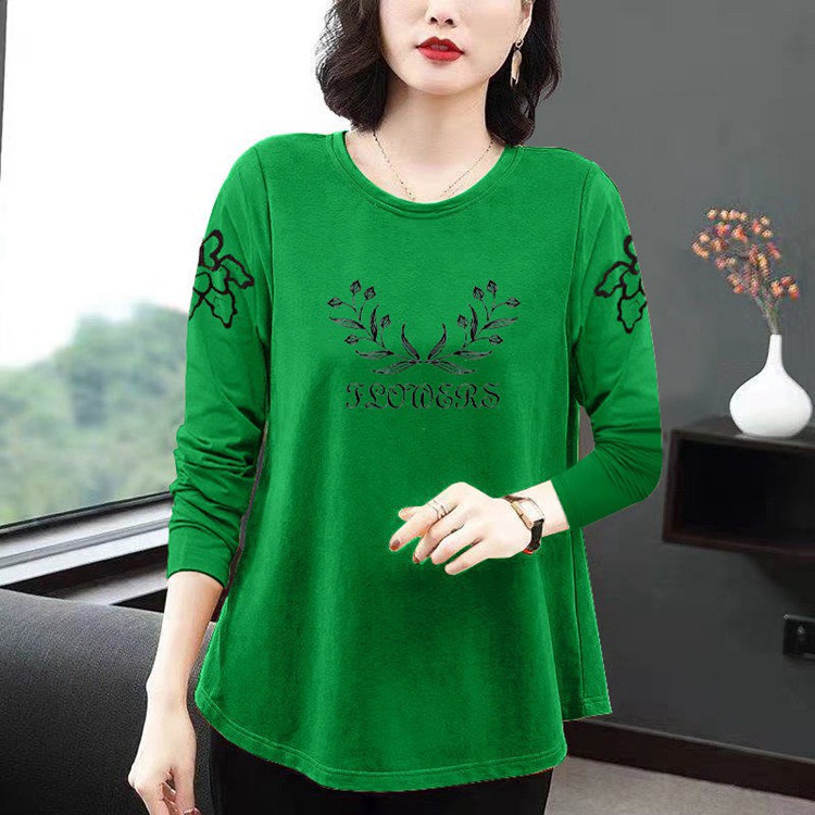 Áo thun dài tay vạt xòe xneo, áo dài tay nữ hot 2022