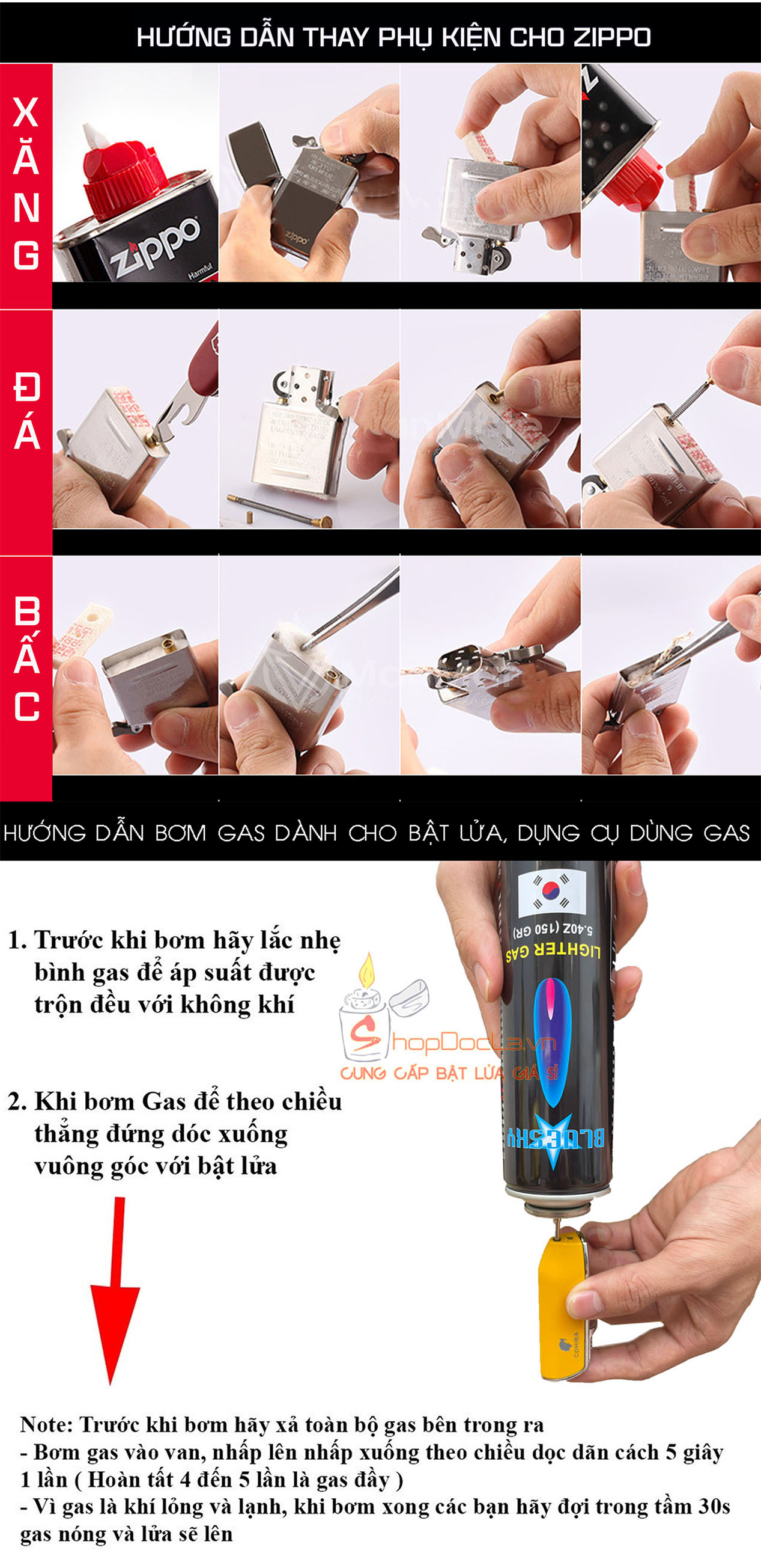 1 vỉ Đá zippo, đá lửa , đá bật lửa , đá thay thế bật lửa (6 viên )
