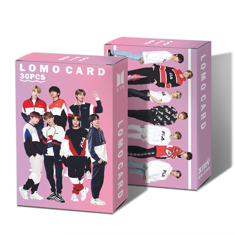 Lomo card BTS MAP OF THE SOUL 7