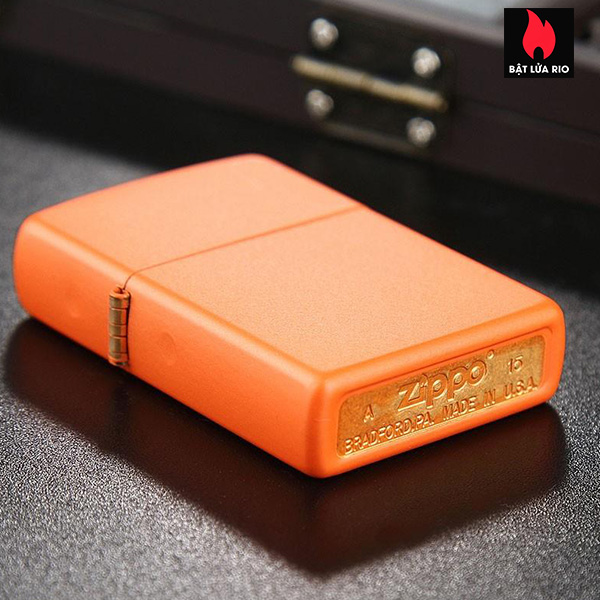 Bật lửa Zippo 231 – Zippo Orange Matte