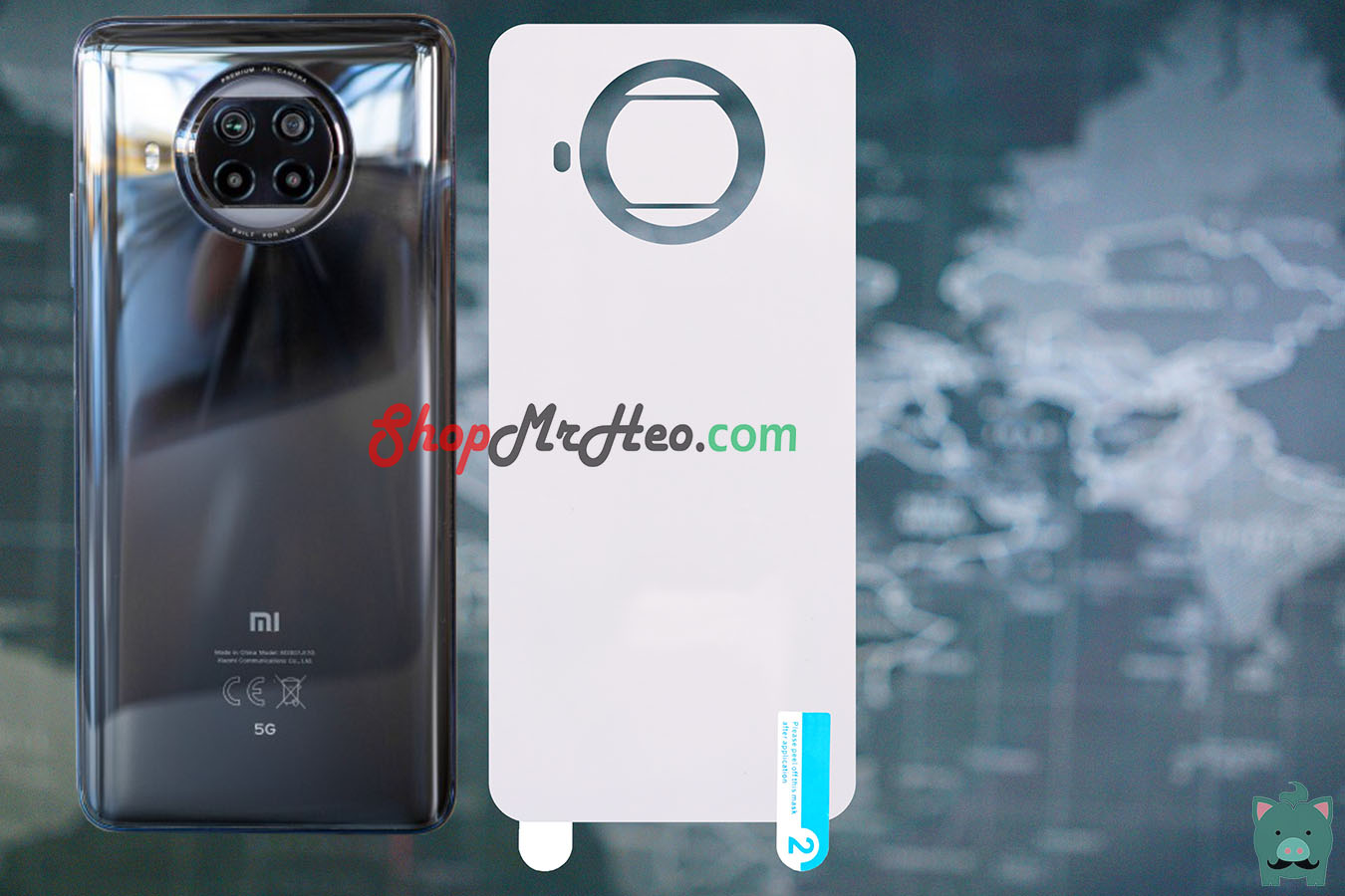 Dán dẻo ppf full mặt sau lưng xiaomi mi 10t lite 5g - redmi note 9 pro 5g - trong và nhám