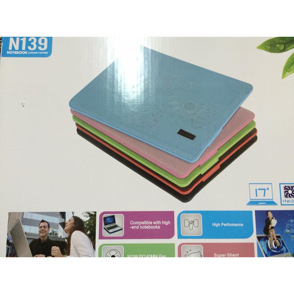 ĐẾ TẢN NHIỆT N139 - 2 FAN