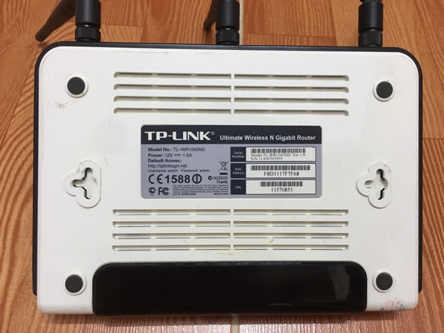Bộ phát wifi TP-LINK WR1043ND cổng Lan Gigabit