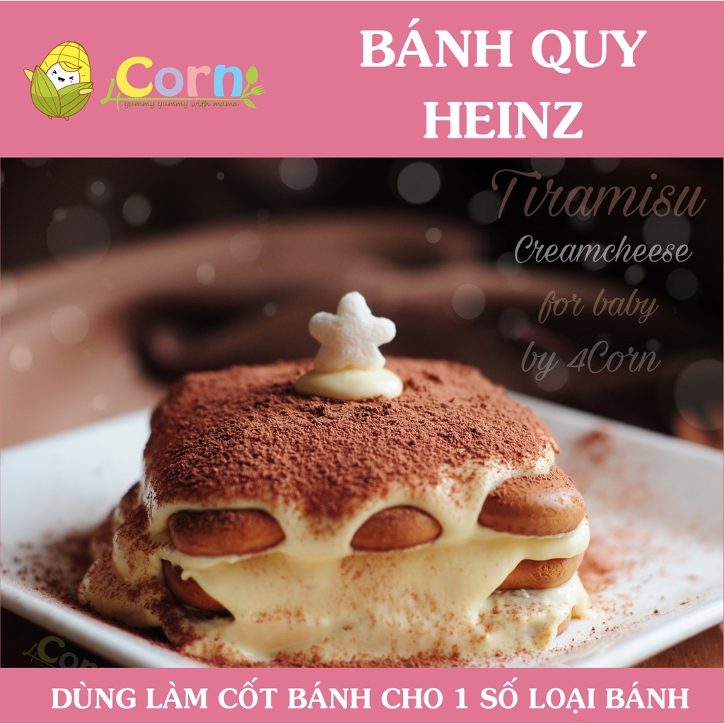 №▩﹊ Bánh quy ăn dặm Heinz - Cho bé 7m