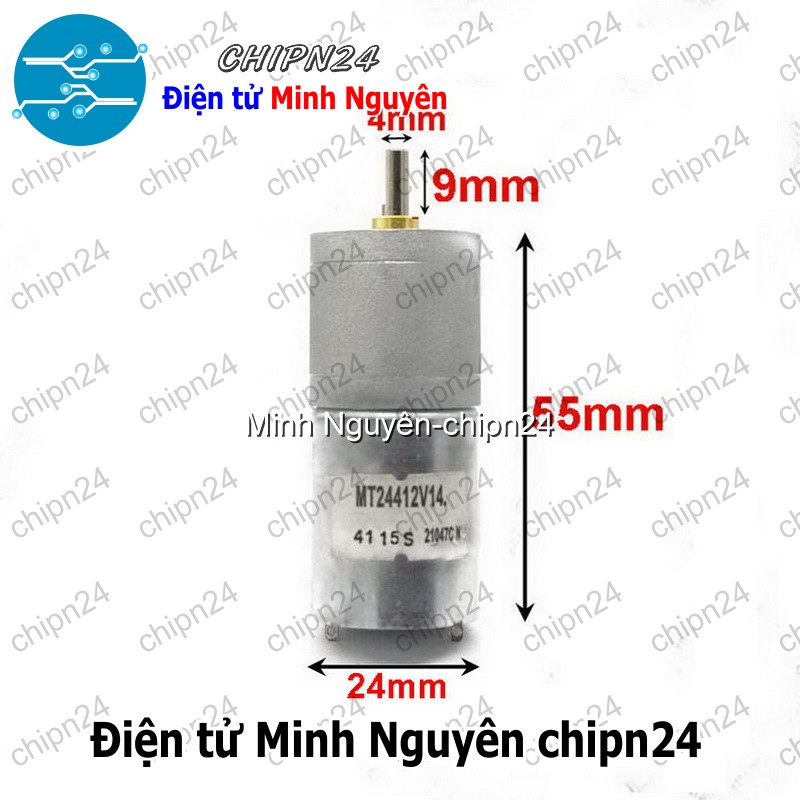 [1 cái] (F5) Động Cơ Giảm Tốc GA25 370 3-12V - [Chọn Loại] - HHH.00017