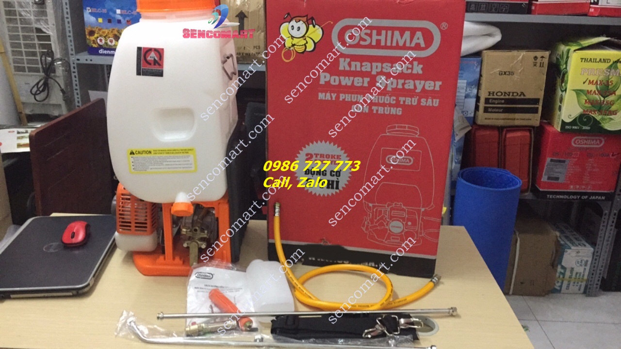 Bình xịt Oshima 767 chạy xăng 2 thì