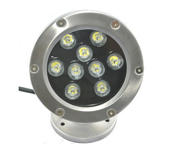Đèn LED âm nước có đế 9w đổi màu 12VAC