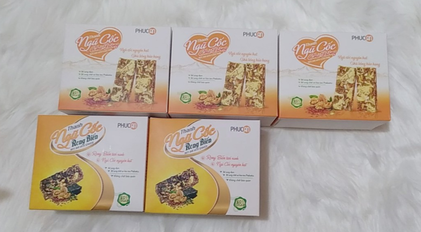[HCM]Combo 5 Hộp Ngũ Cốc Phúc An giá tốt ( Mỗi hộp 5 thanh)