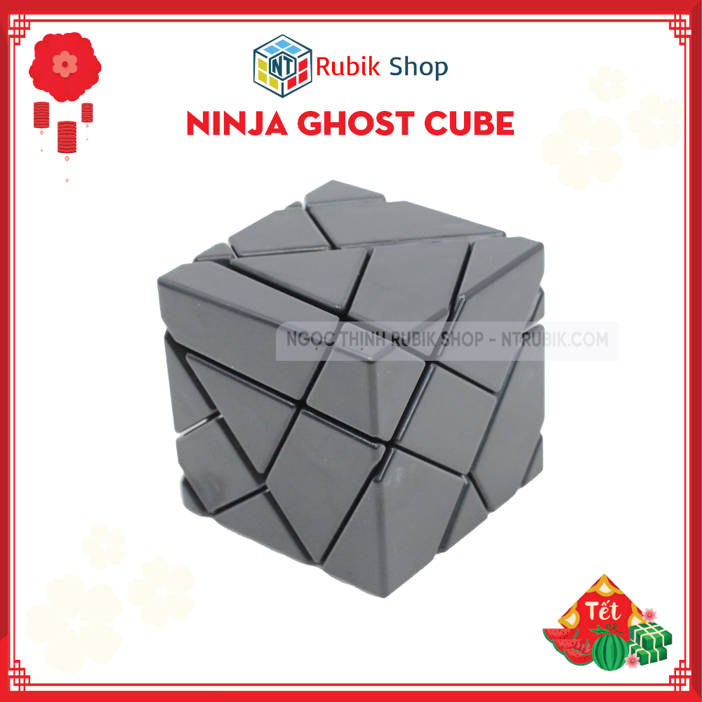 [Hoàn tiền 10%][Rubik Biến Thể] Rubik Ninja Ghost cube 3x3 đồ chơi thông minh