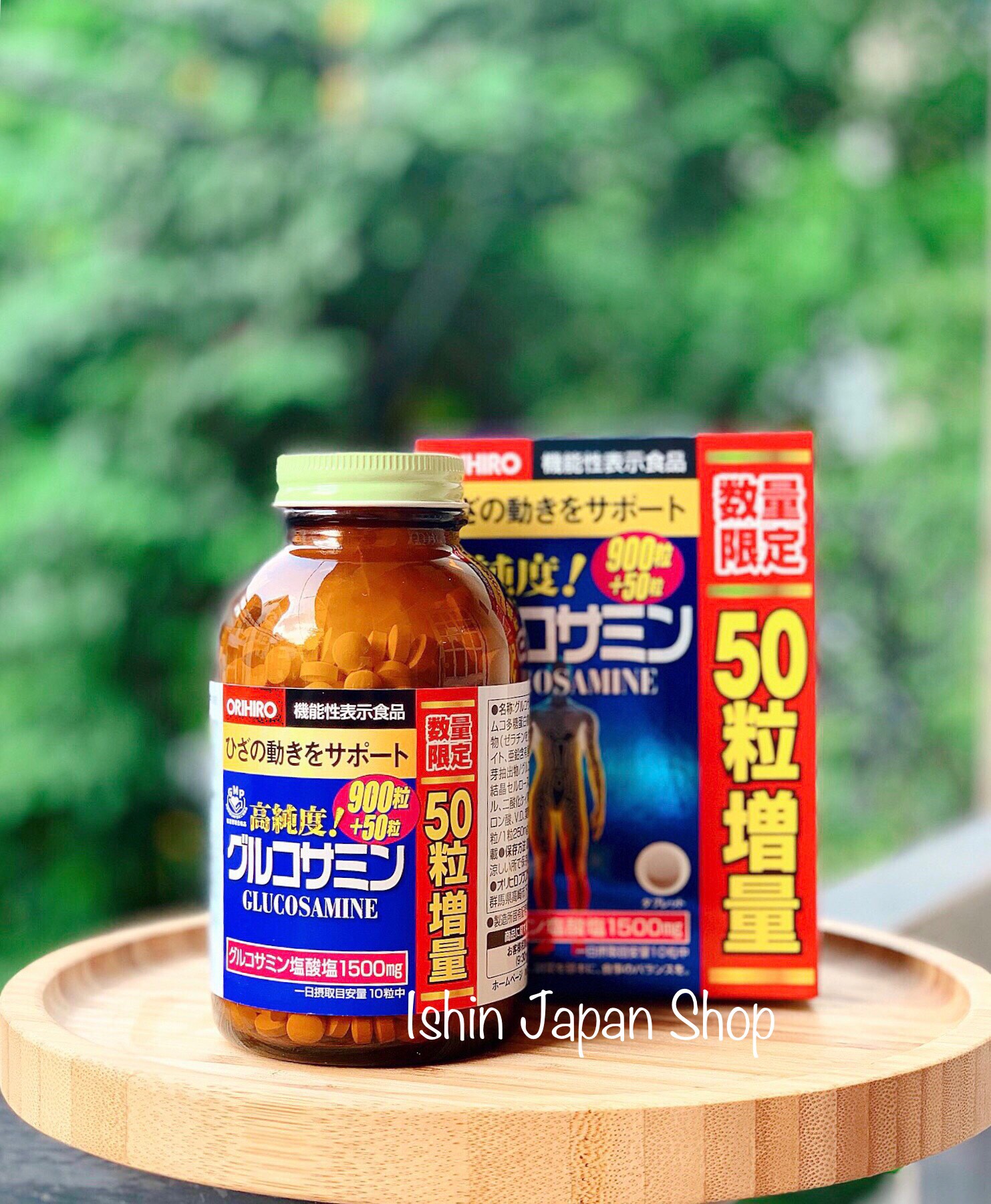 Viên uống Glucosamine orihiro 950 viên Nhật Bản viên xương khớp Glucosamin