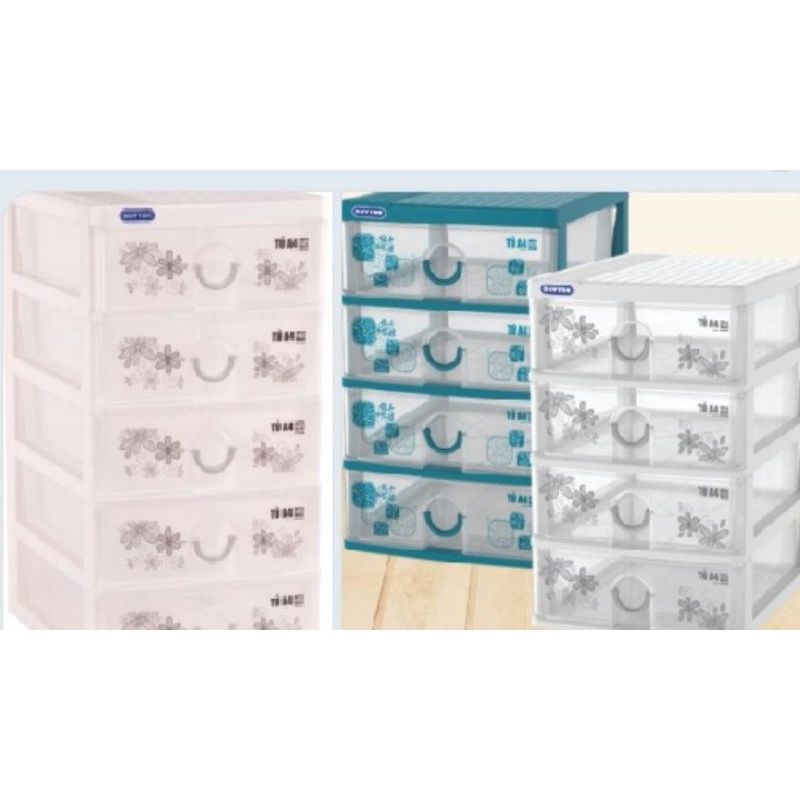 Tủ nhựa mini duy tân a4 nắp bằng