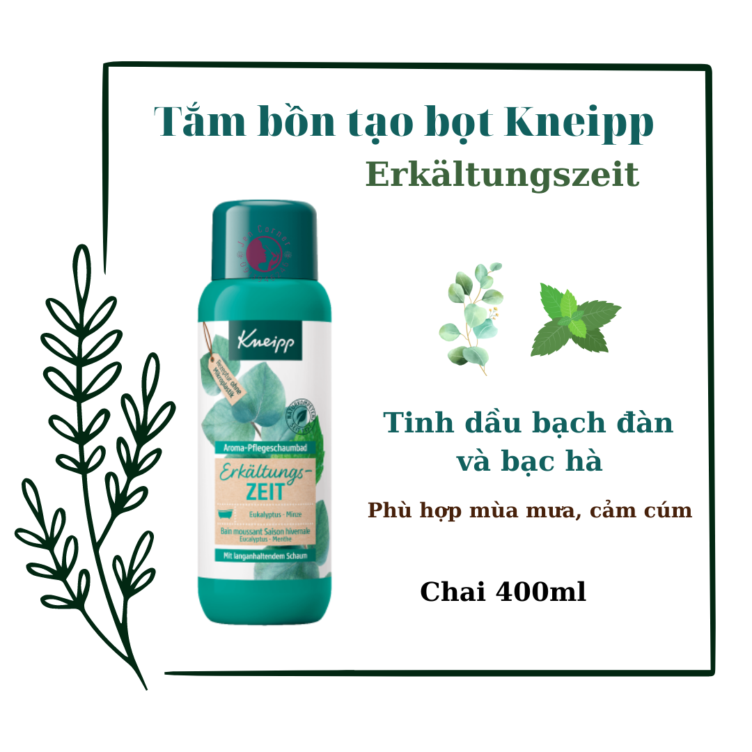 Tắm bồn tạo bọt Kneipp chai 400ml