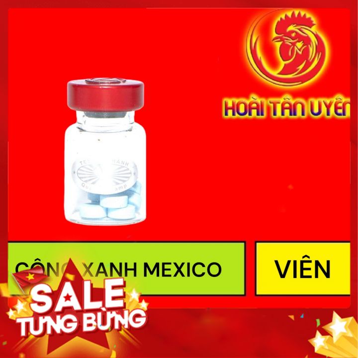 Công Xanh Mexico cho Gà Đá