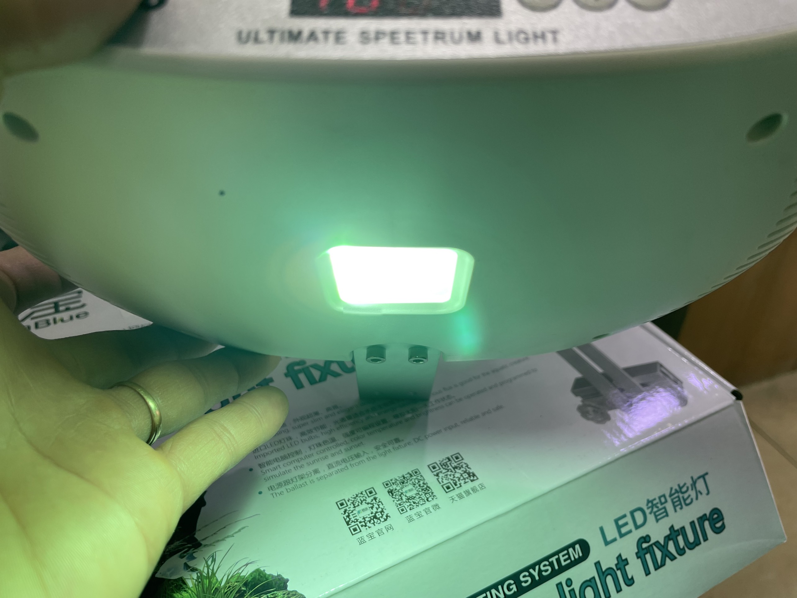[HOÀN TIỀN 10%]ĐÈN LED WRGB AQUA BLUE S6