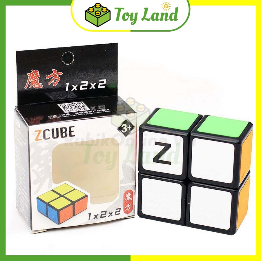 Rubik 1x2x2 zcube viền đen rubic biến thể 122 đồ chơi lắp ráp xếp hình