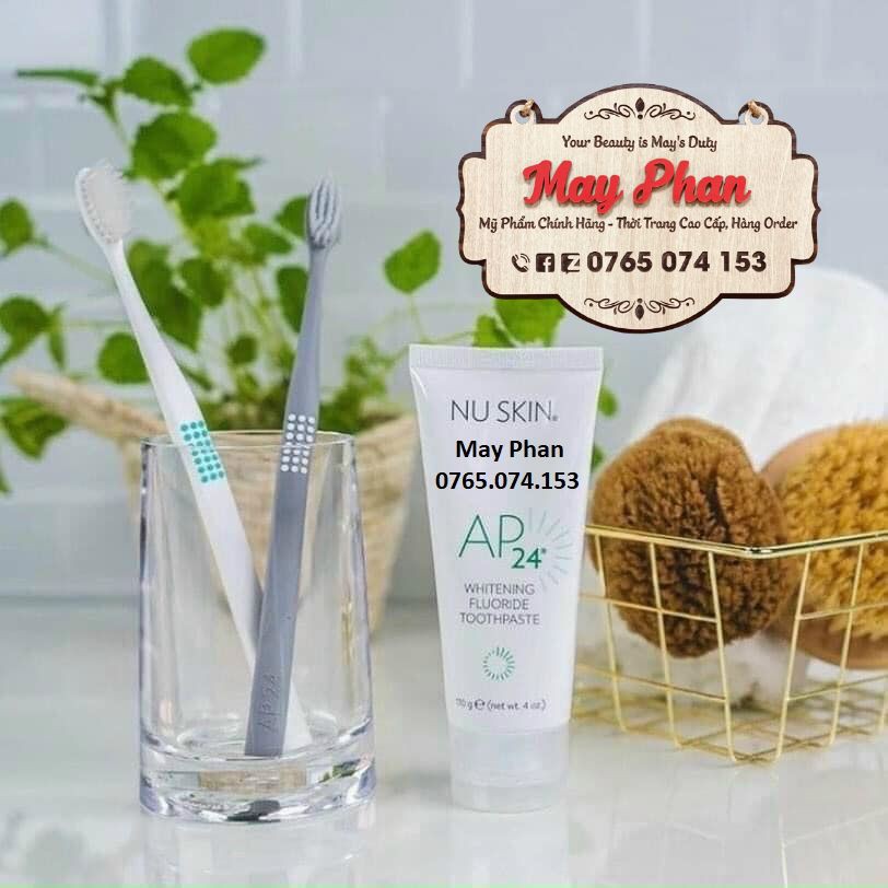 [HCM]Kem Đánh Răng Nuskin AP24 Whitening Fluoride Toothpaste 110g‎