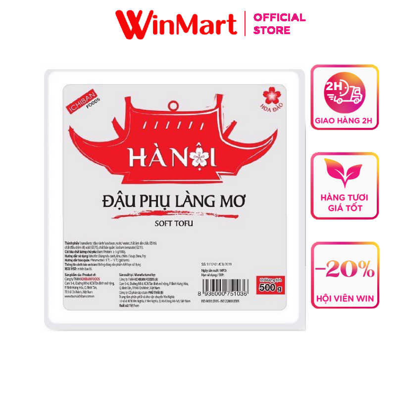 [Siêu thị WinMart] - Đậu hũ đậu hũ Làng Mơ Thai corp