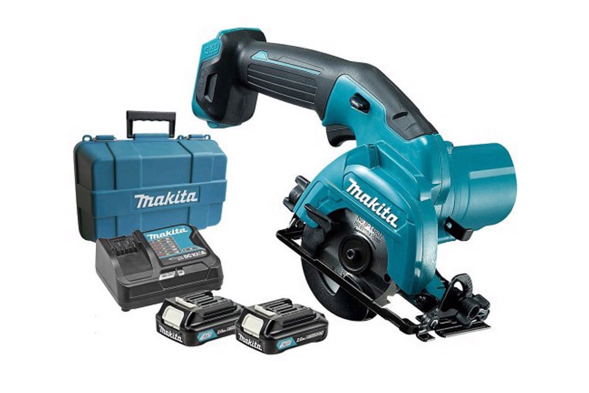 [Trả góp 0%]Máy Cưa Đĩa Dùng Pin(85Mm)(12V Max) Makita HS301DSYE