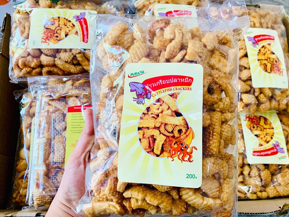 Snack mực Mikato Thái Lan 200g [BIM BIM]