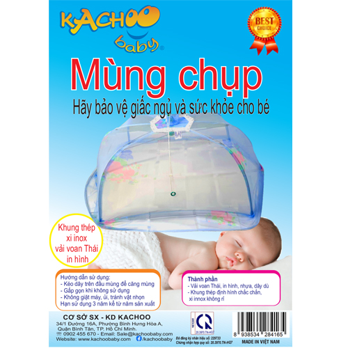 Mùng chụp cho bé