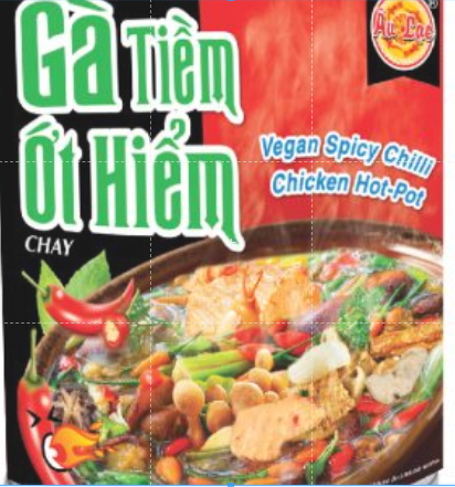 Lẩu gà tiềm ớt hiểm chay âu lạc 850ml