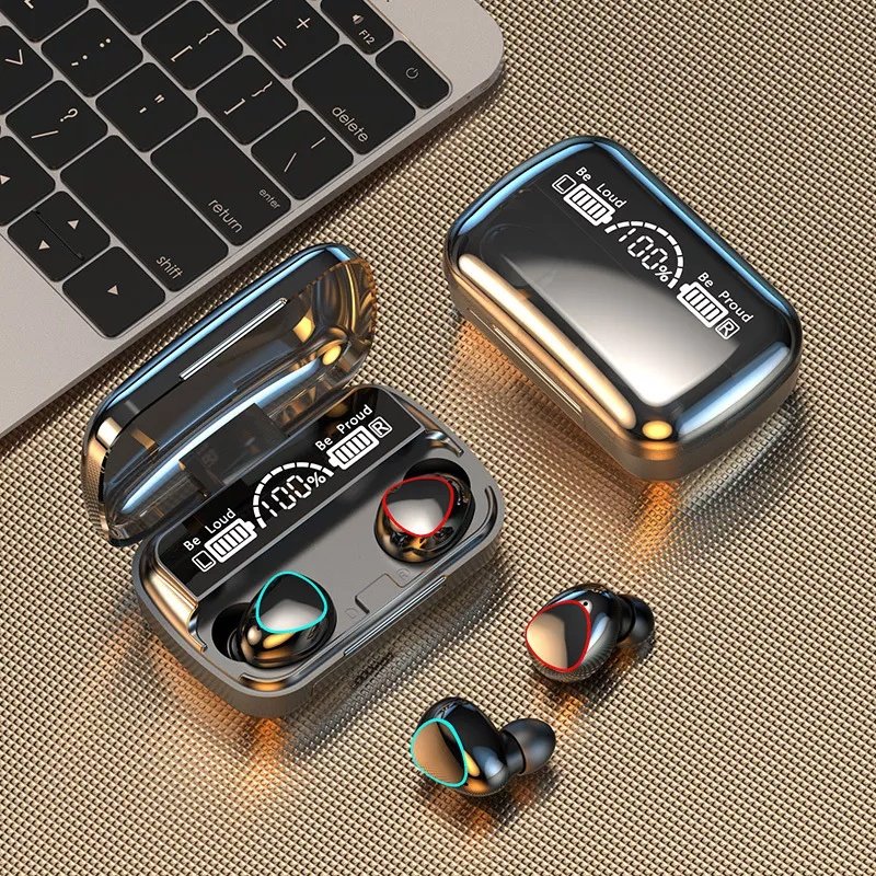 Tai nghe Bluetooth M10 Pro Tai nghe không dây M10 Pro phiên bản nâng cấp Pin trâu, chạm cảm ứng