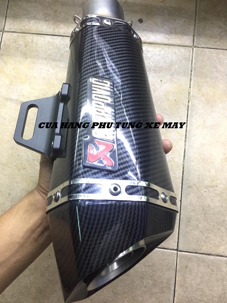 Lon pô Akrapovic A6 - Hàng nhập