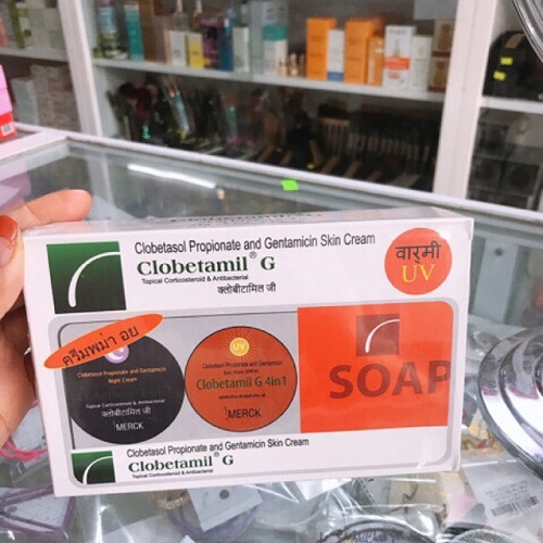 Bộ kem nám, tàn nhang clobetamil g cao cấp thái lan