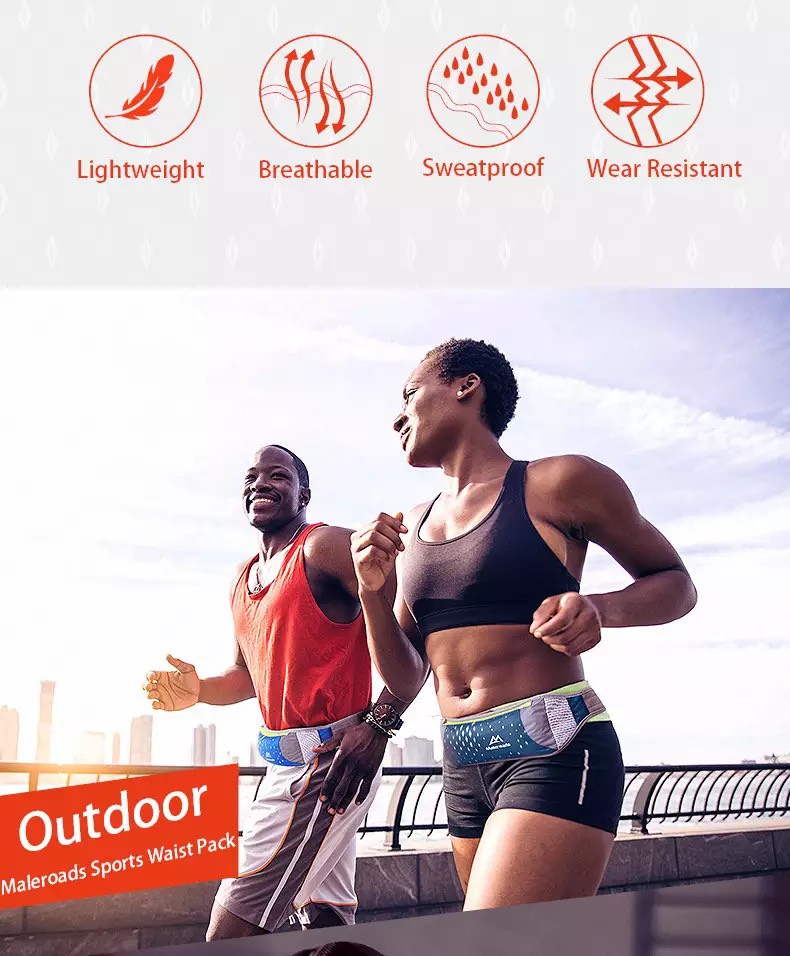 Đai Đeo Bụng Chạy Bộ MALEROADS MLS3060