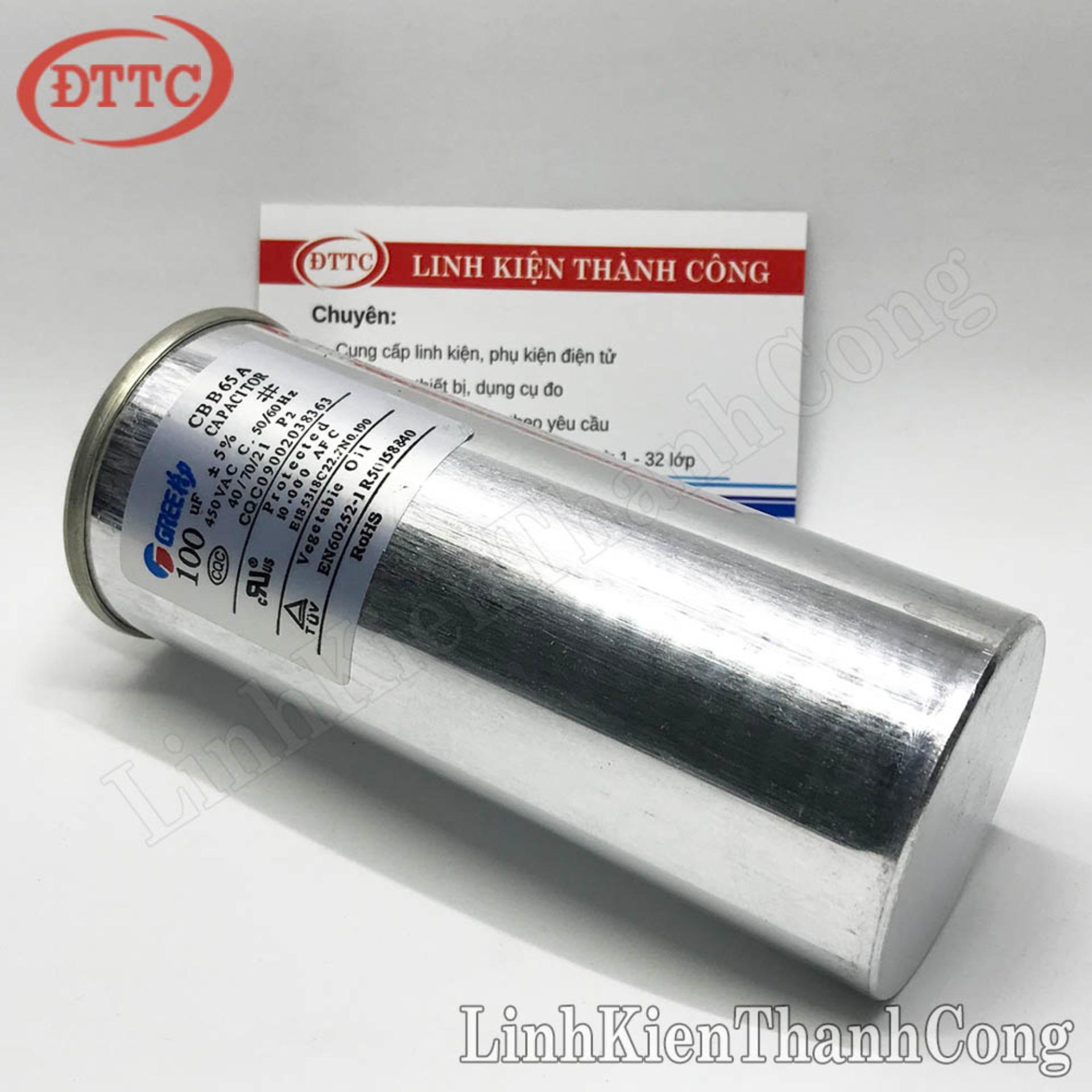 Tụ CBB65-1 100uF 450V