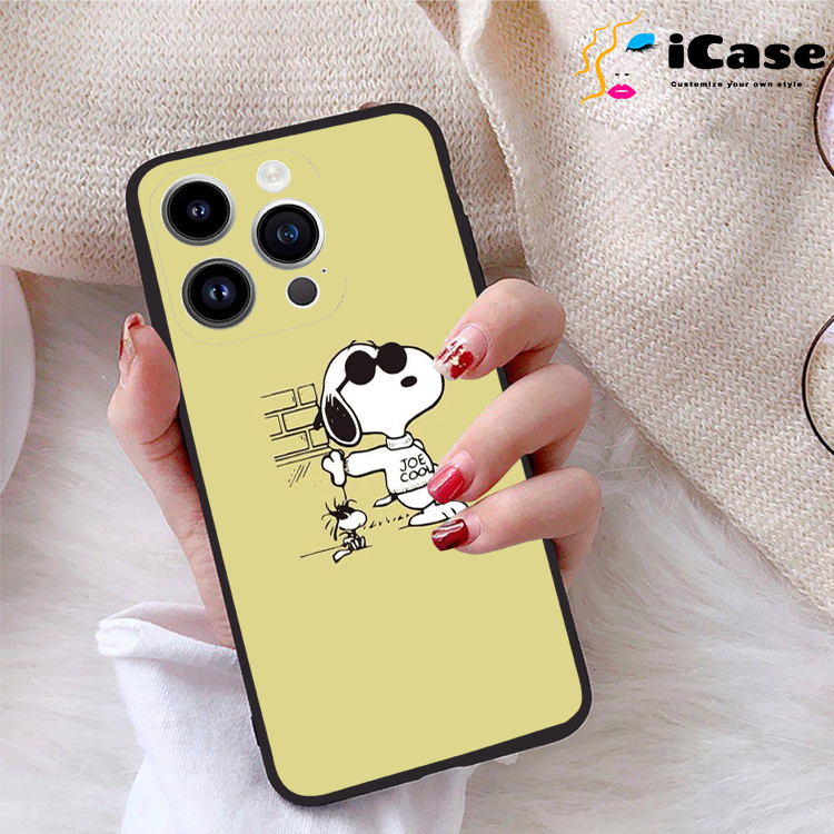 Ốp lưng iPhone 14 Pro viền dẻo TPU BST Snopy