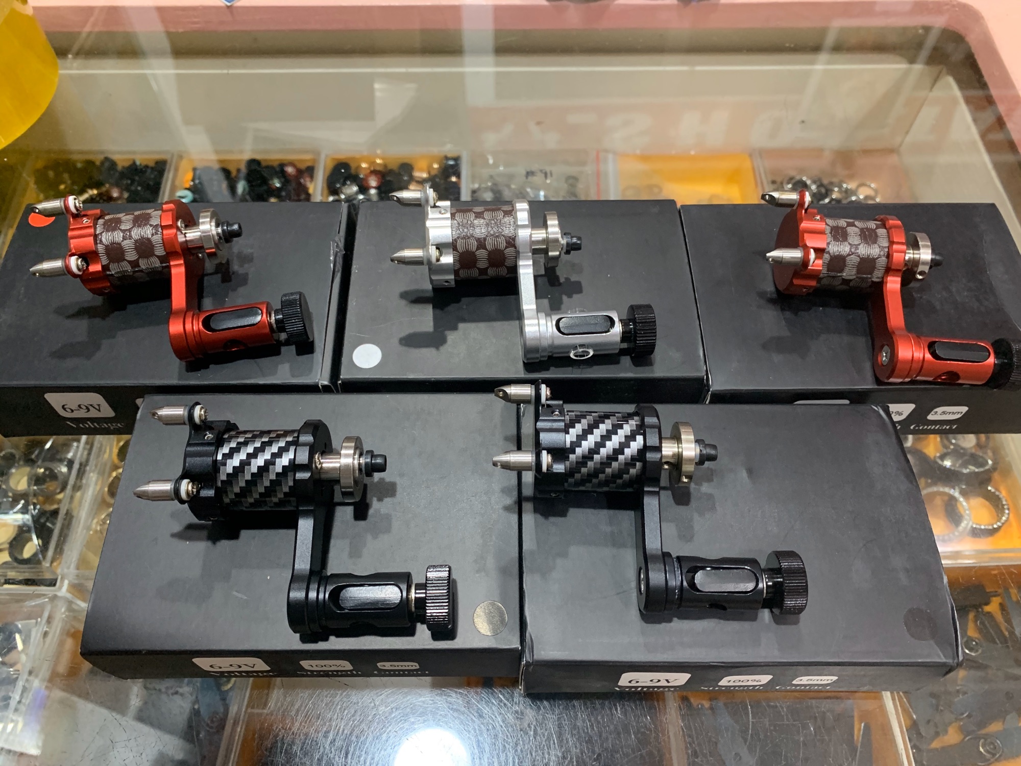 Máy xăm Rotary DAT S3...750k/1 cái ..( phát mầu Shop còn.)