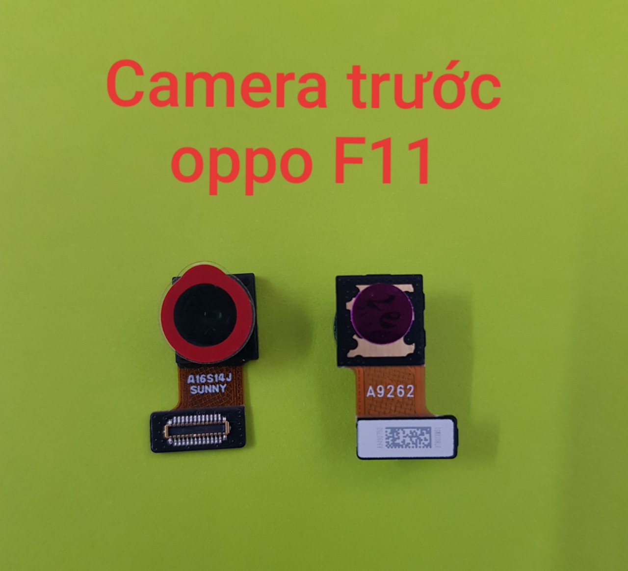 Camera trước oppo F11