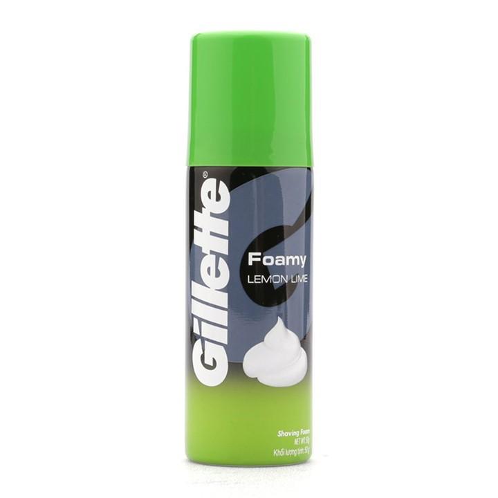 dao cạo râu Gillette Vector và Bọt cạo râu Gillette 50g