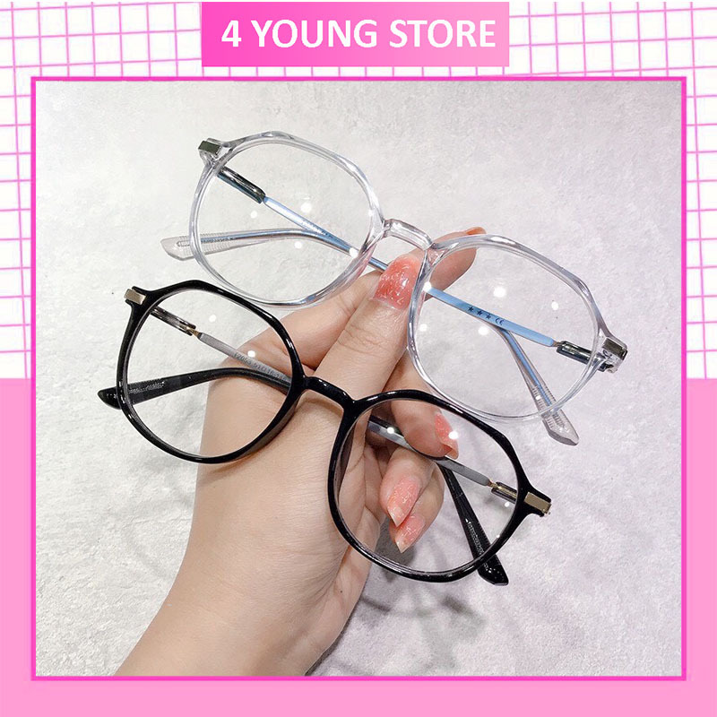 Giá bán Kính giả cận nữ thời trang phong cách Hàn Quốc bảo vệ mắt chống tia UV, kính mát nữ đẹp giá rẻ Hottrend 052