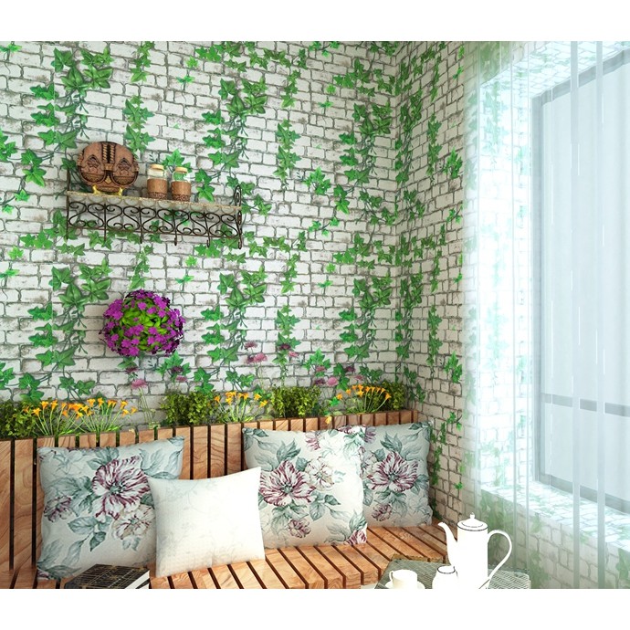 Decal giấy dán tường dây leo