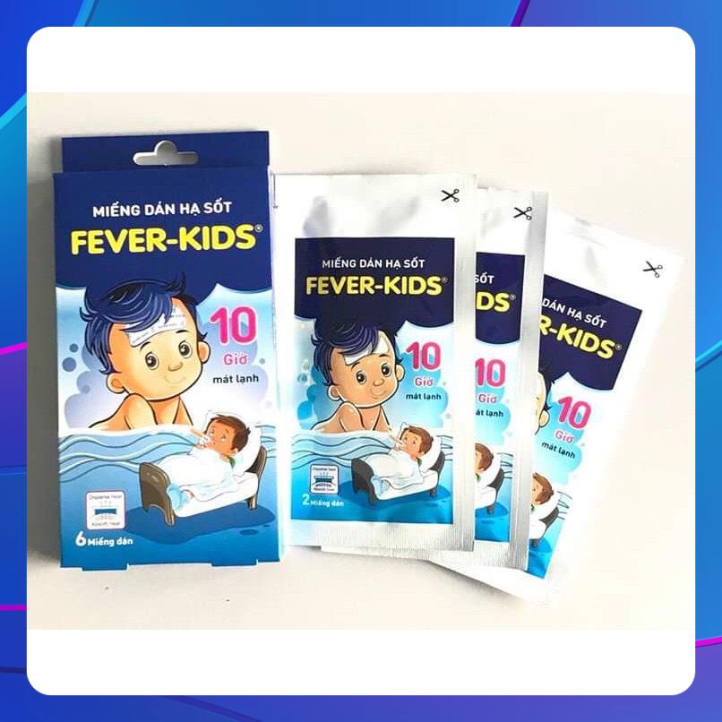 Miếng dán hạ sốt fever kid - nguồn gốc thảo dược