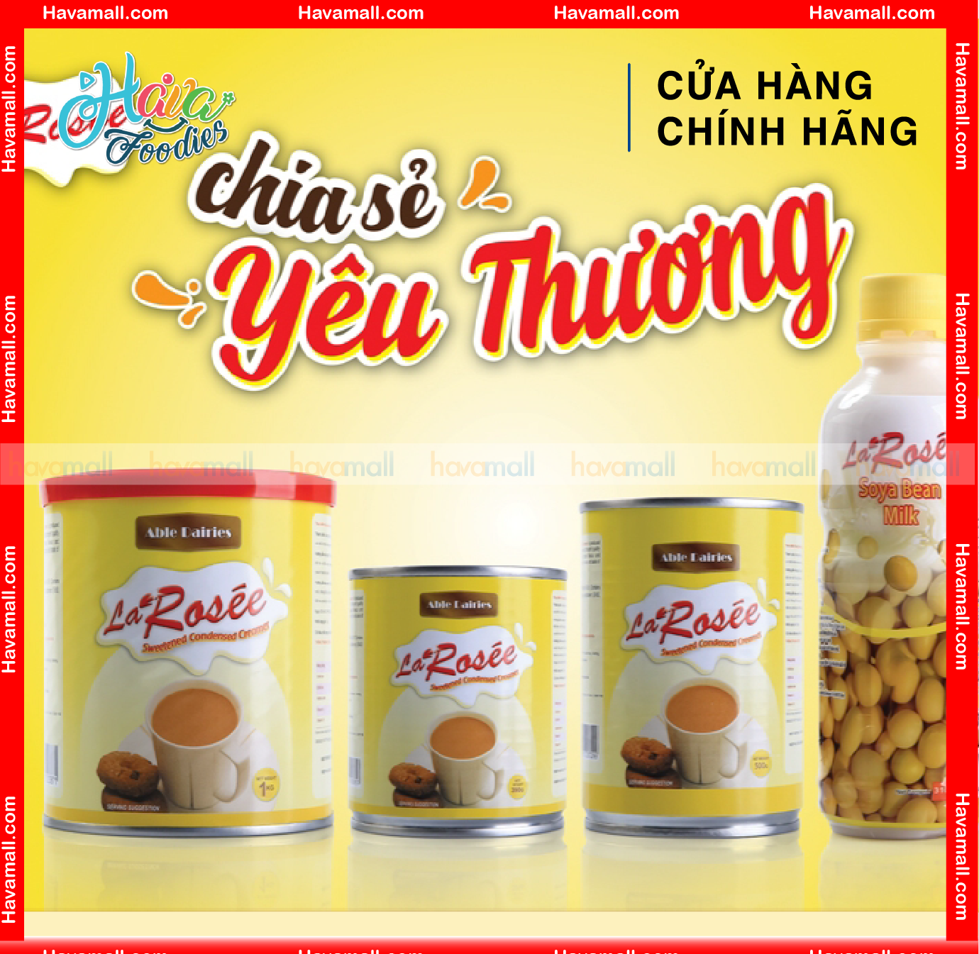 [ HÀNG NHẬP KHẨU ] Sữa Đặc Có Đường LaRosée 500g Thơm Ngon Đậm Đà