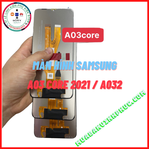 Màn hình samsung A03 core 2021 / a032 nguyên bộ (màu đen) - mbvp.com