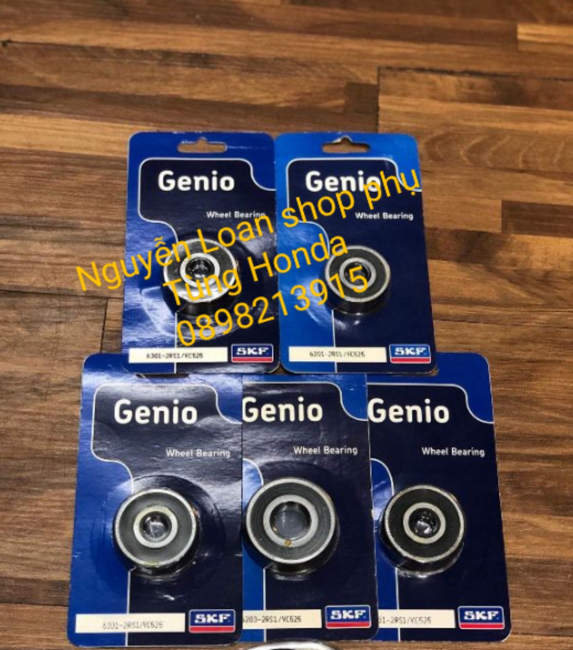 BỘ BẠC ĐAN SKF CHÍNH HÃNG CHO XE WINNER