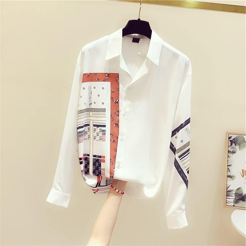 Áo Sơ MI Nữ Tay Dài Công Sở Đẹp Tinh Tế