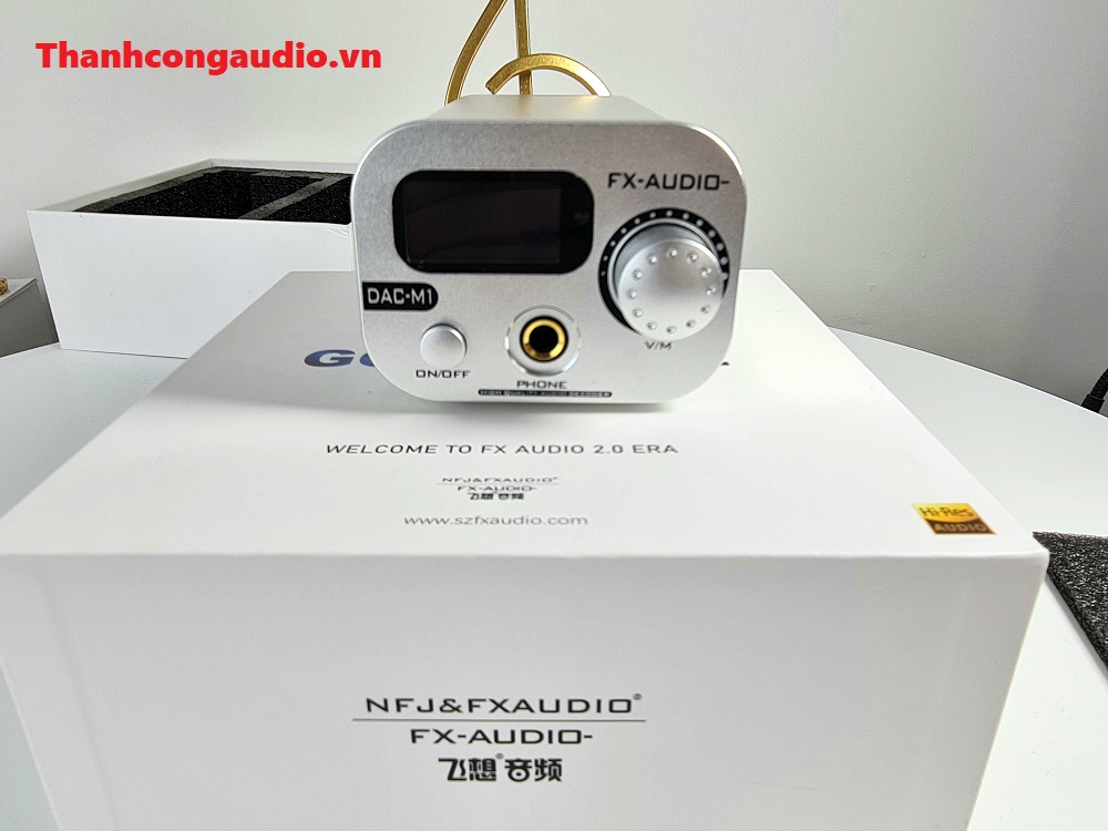 DAC giải mã âm thanh FX Audio M1: 32bit/384Khz - DSD512